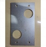 Piastra fondazione motore 746 e 844 Cm 29 X 16 Spessore mm 6 FAAC Originale